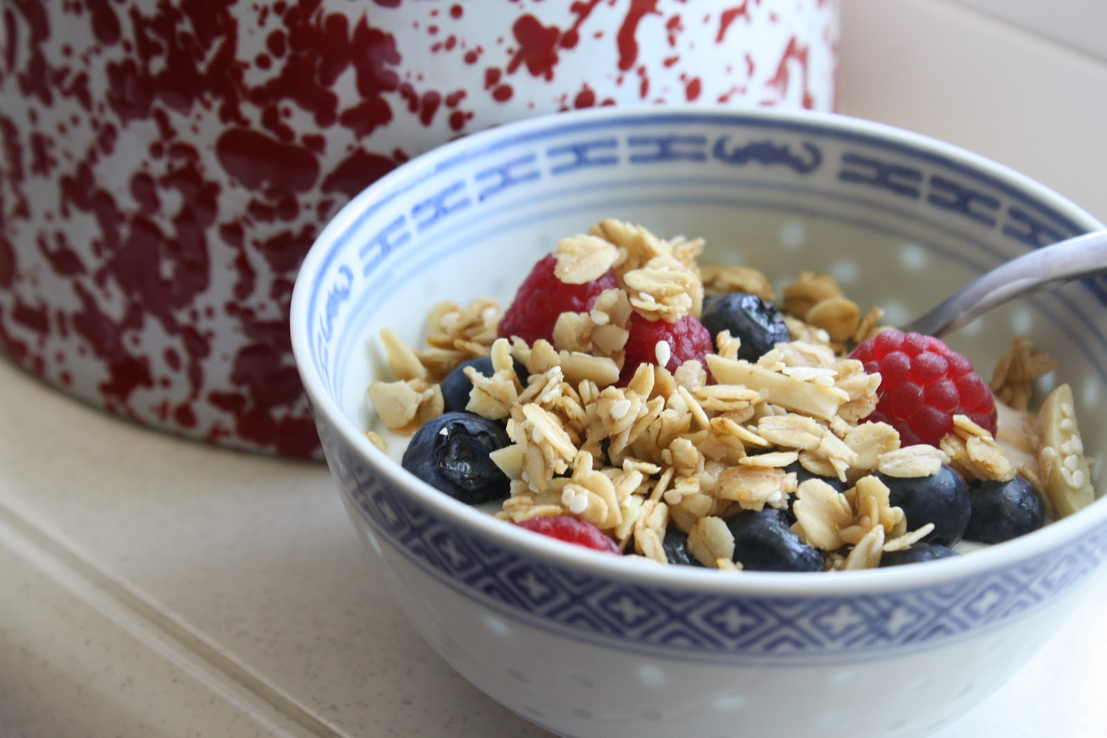 Sunny Simple Life Homemade Vanilla Almond Granola